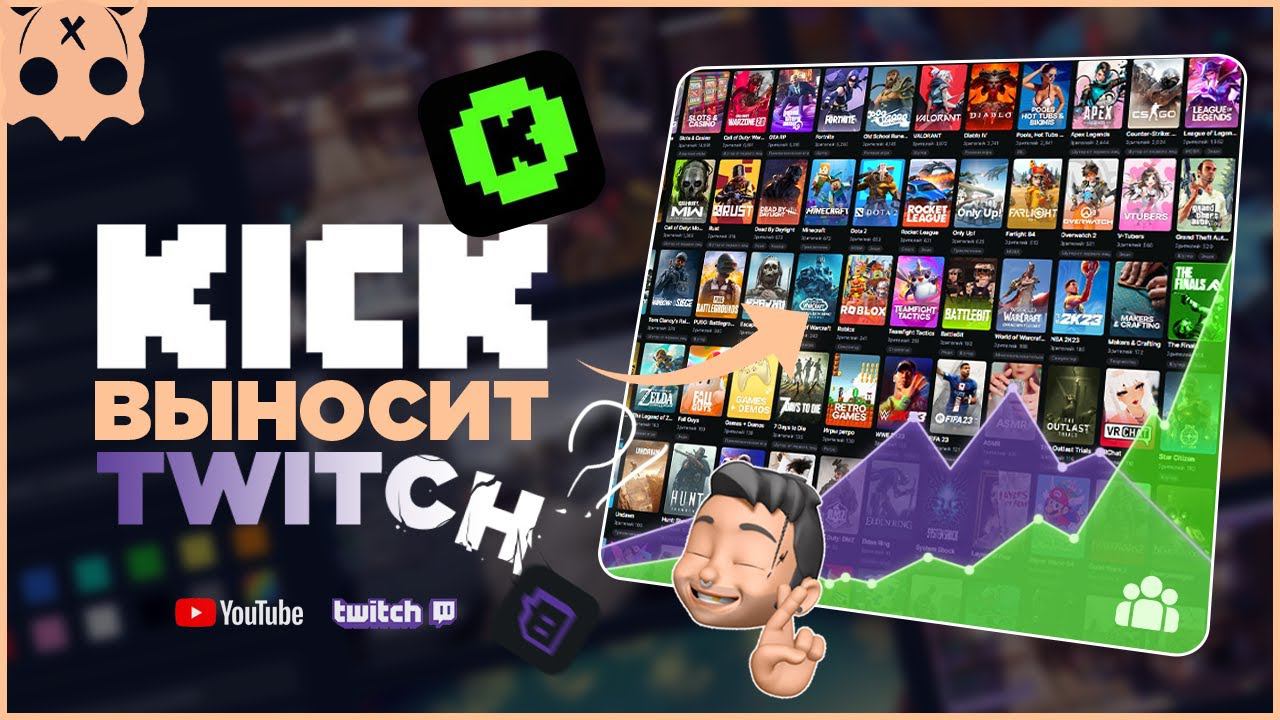 KICK выносит TWITCH | Почему многие задумываются о переходе на KICK смотреть онлайн