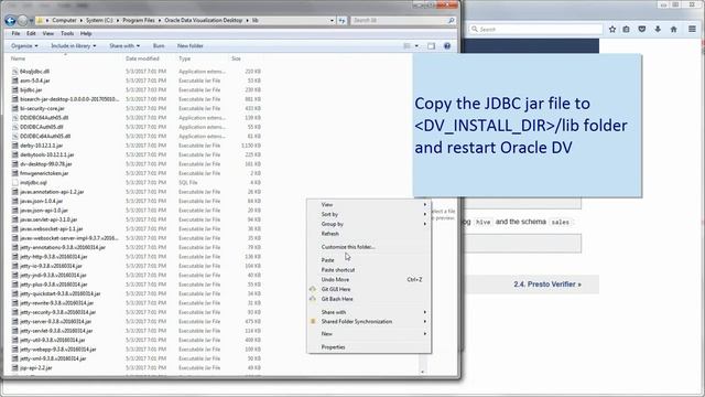 Oracle DV Desktop : Sourcing from JDBC (Presto) смотреть онлайн