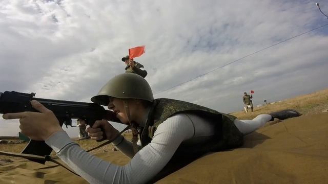 стрельба из АК-74 Шапкин Андрэ смотреть онлайн