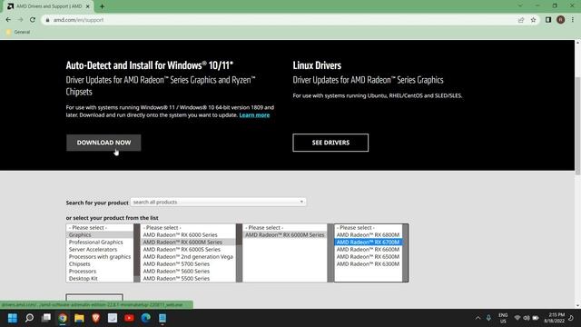 Driver Updates for AMD Radeon Series Graphics and Ryzen Chipsets смотреть онлайн