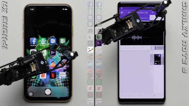 iPhone XR vs. Galaxy Note 9 Speed Test смотреть онлайн