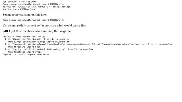 DevOps & SysAdmins: Apache mod_wsgi error (2 Solutions!!) смотреть онлайн