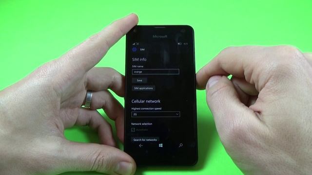 Microsoft Lumia 550 - How to Change Network Modes 2G/3G/4G (Windows 10 mobile) смотреть онлайн