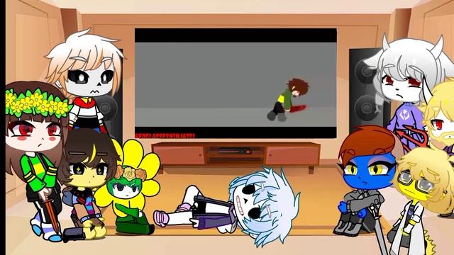 Undertale reacts to chara vs tricky (stick nodes , 2 ending)| Read DISCRIPTION| смотреть онлайн