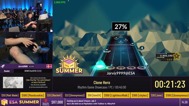 Clone Hero [Rhythm Game Showcase] By Jarvis9999 - #ESASummer22