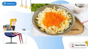 Молодая квашеная капуста. Простой вкусный