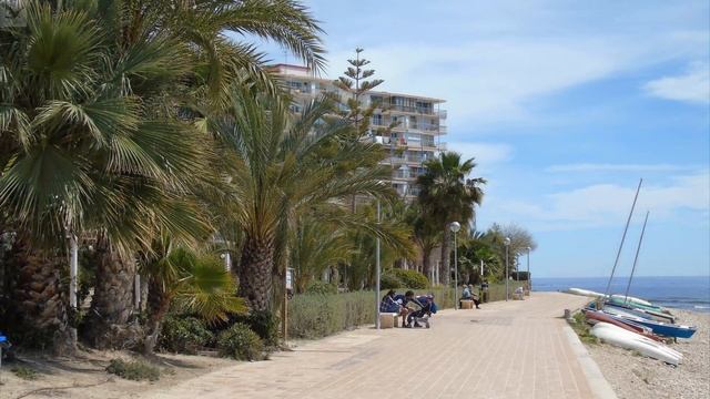 Прогулка по набережной El Campello San Juan de Alicante see front смотреть онлайн