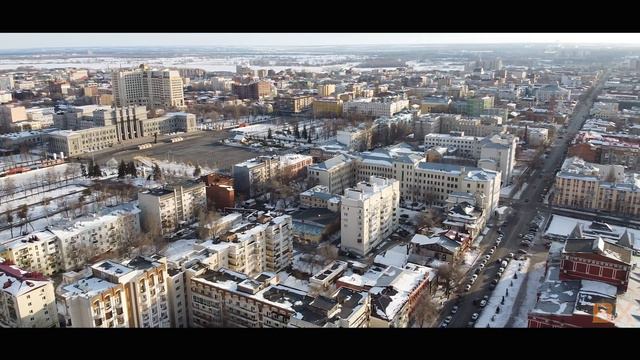 Тестирую новый коптер над Самарой. Таки, Mavic mini могЁт. ) смотреть онлайн