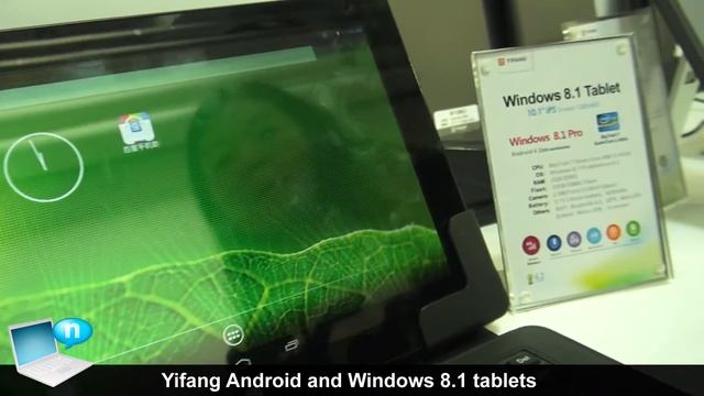 Yifang tablet Android and Windows 8.1 смотреть онлайн