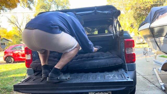 Ford Maverick Bed MATTRESS Review!! (Camping setup?) смотреть онлайн