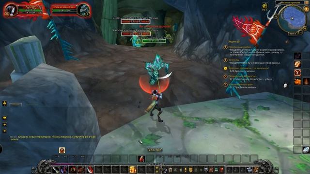 (004) Прохождение World of Warcraft - Остров Лазурной Дымки ч.3 смотреть онлайн