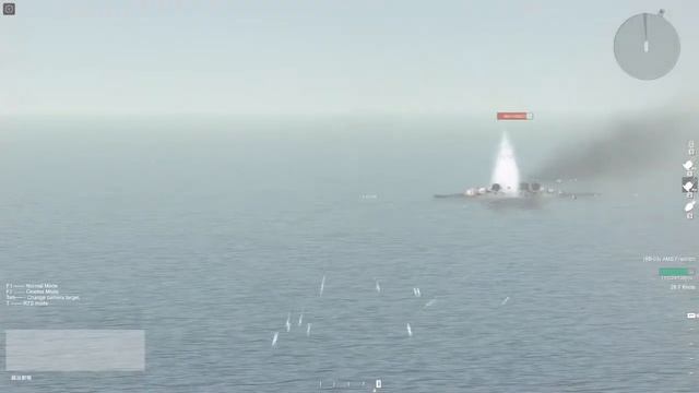 Naval Art, quick battle round 3, flying ship and crazy performance at the end смотреть онлайн