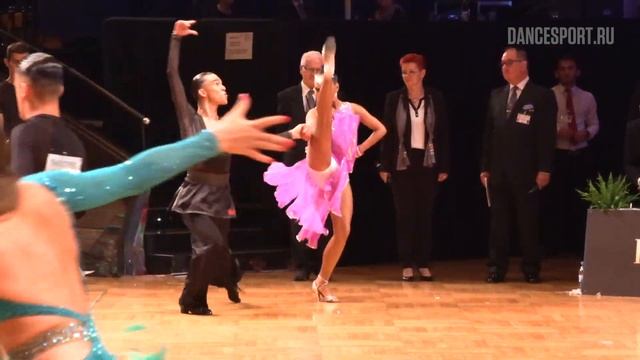 Artem Nasretdinov - Elizaveta Semashko RUS | Pasodoble | WDSF Open Youth Latin | GOC 2018 смотреть онлайн