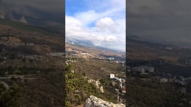 Прогулка в окрестностях Ялты. Гора Кошка, Скала Дива. Симеиз. смотреть онлайн