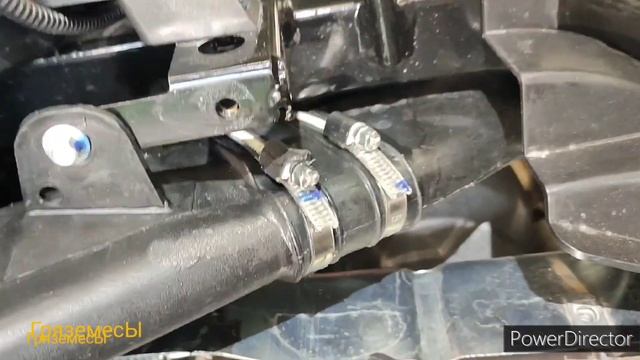 -Гаражка- ODES 1000S Установка шноркелей (brp), выноса радиатора АтоМ. смотреть онлайн