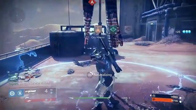 Destiny - Fist of Havoc Quad Kill смотреть онлайн
