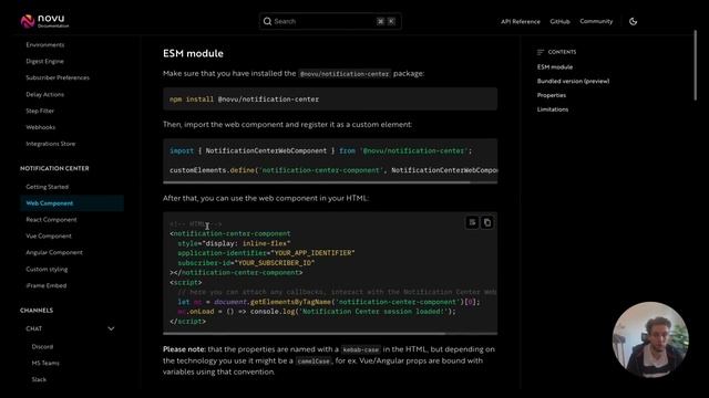 Novu Features: Notification Center as a Vue, Angular, and Web Component (Beta) смотреть онлайн