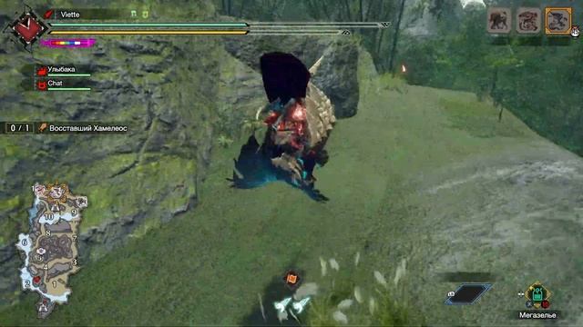 Восставший Хамелеос - Прохождение Monster Hunter Rise: Sunbreak [16] смотреть онлайн