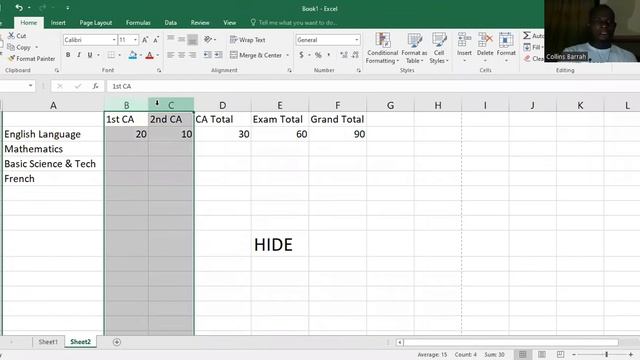 Excel: Freeze Panes/Hiding Columns & Rows/Scaling Pages смотреть онлайн