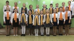 Ансамбль "Росинка" Песня "Дети России" Музыка и слова Е. Обуховой.