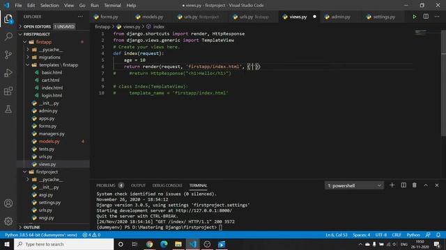 Class-Based Views In Django | Full Explanation In-Depth With Diagram | TemplateView | Context Data смотреть онлайн
