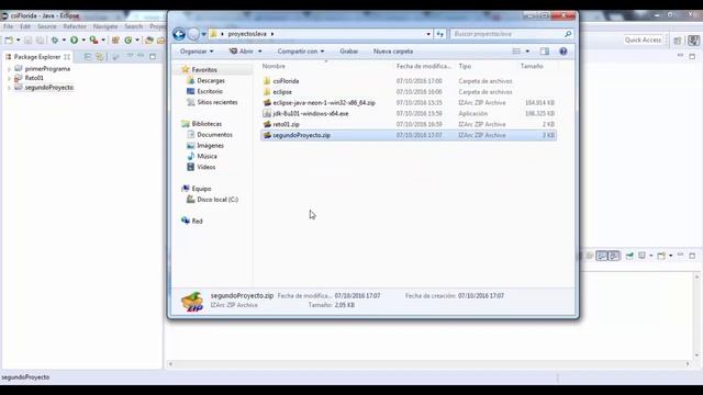 Java - Importar y Exportar proyectos смотреть онлайн