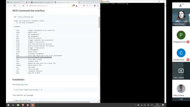 MakerDAO Community Meeting - May 21st, 2019: Petru Catana Demos set up and playing with MCD-CLI смотреть онлайн