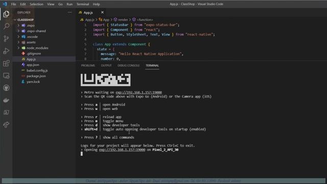 Bài 2.1. Giới thiệu state và props, React Native смотреть онлайн