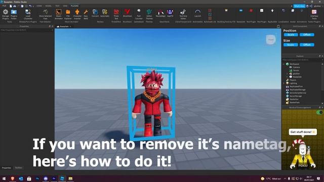 How To Insert Any Character Into Your Roblox Game! смотреть онлайн