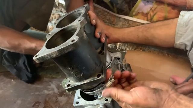 Truck air compressor | how to repair air compressor | diesel engine air compressor #unitedstates смотреть онлайн