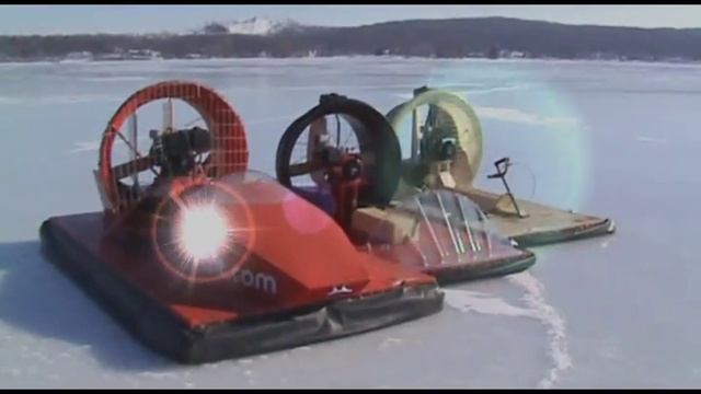 UH-8F Hovercraft, high speed, race hovercraft demo video смотреть онлайн