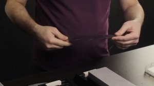 Как заточить нож на водном камне?