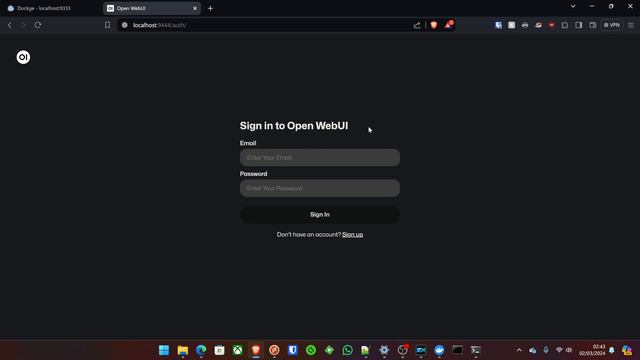 Host your own AI Chat GPT On Docker On Dockge On Windows Open WebUI ollama смотреть онлайн