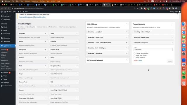 Blog/ News Website Design Using SmartMag Theme & Customize With Elementor