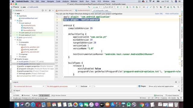 Clase 20, Curso Android desde cero -Crear una activity (Kotlin) смотреть онлайн