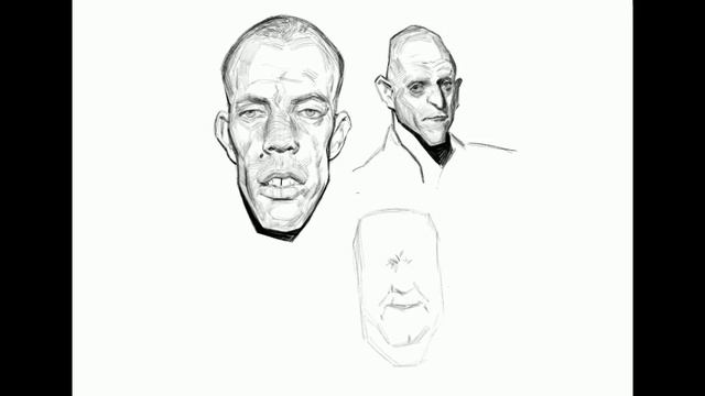 Portrait sketches with procreat on ipad pro смотреть онлайн