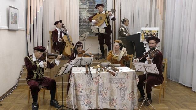 Гальярда, Vincenzo Galilei , ансамбль старинной музыки "Возрождение", Россия, город Краснодар. смотреть онлайн