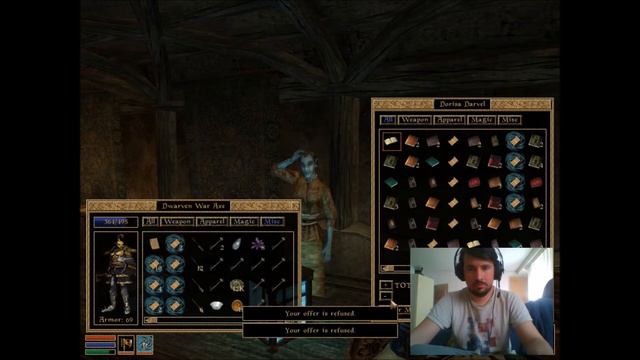 Let's play The Elder Scrolls 3 : Morrowind (41) spending money + training pt.1 смотреть онлайн