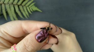 Бисероплетение Кольцо из бисера в технике пейот Beaded ring Peyote туториал мастер класс #tutorial