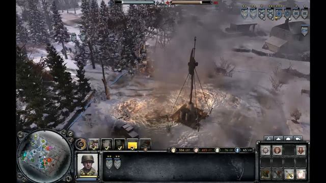 Company of Heroes 2 The Western Front Online Gameplay [29] | JACKSON POWER Live Commentary смотреть онлайн