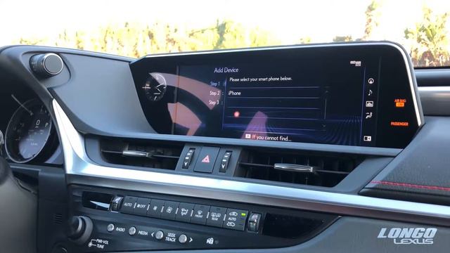 How To Pair A Smart Device To 2019 Lexus ES | Longo Lexus