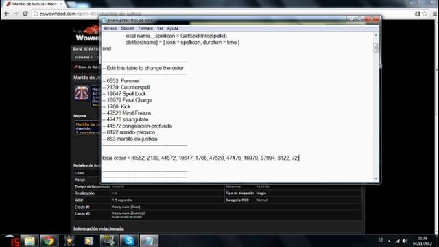 Interrupt Bar [Añadir skills] [Aides] смотреть онлайн
