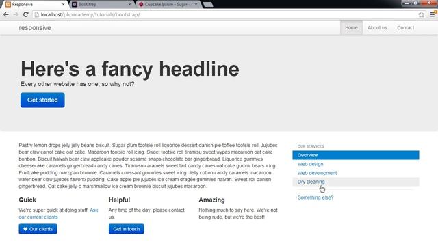 How to Create Websites with Bootstrap 2, Online Training Course смотреть онлайн