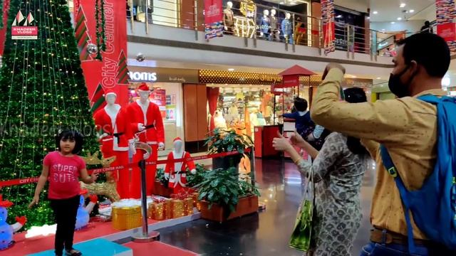 City Center shopping mall | Santa in City Center mall | Banjara hills #hyderabad #citycenter #shop смотреть онлайн