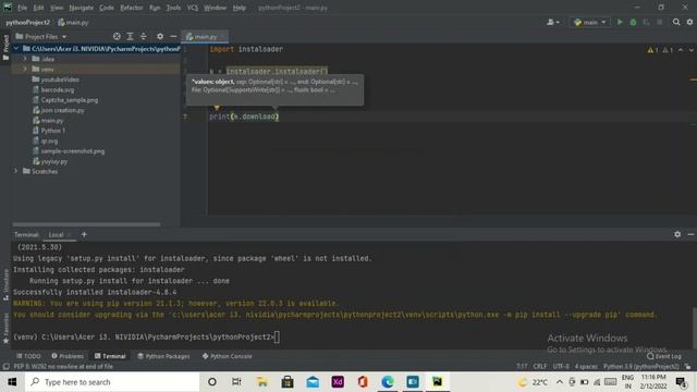 How to download instagram profile || using python смотреть онлайн