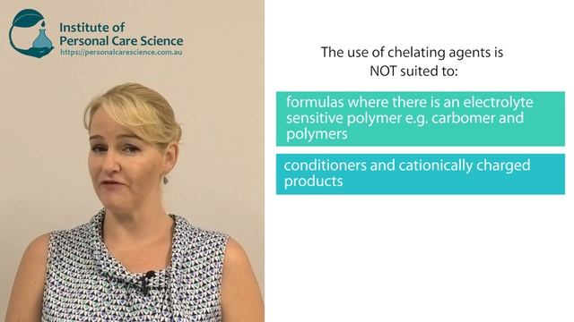 Cosmetic Chelating Agents