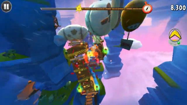 Angry Birds GO! Gameplay Walkthrough - Air Track 1 - Time Boom 5 for Android/IOS смотреть онлайн