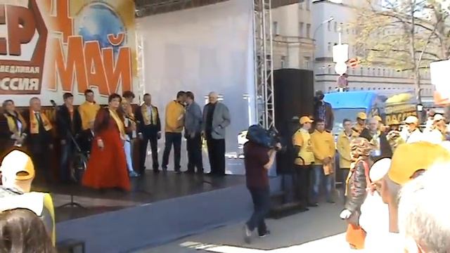 Сергей Миронов выступил в защиту лесопарка "Кусково" 1 мая 2016г. смотреть онлайн