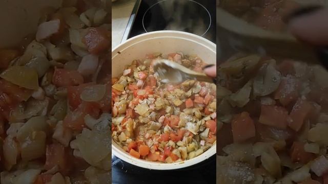 Нежный карбонат с вешенками. Главное блюдо к праздничному столу. смотреть онлайн