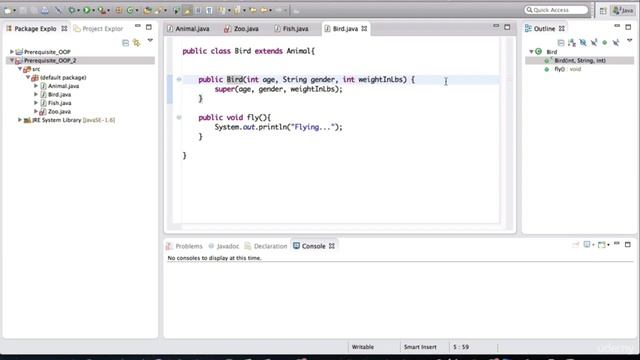 How to create Class Inheritance in java Eclipse смотреть онлайн